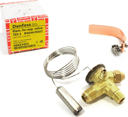VALVOLA TERMOSTATICA DI ESPANSIONE DANFOSS REFRIGERAZIONE GAS TES2 R404 CART Casa e cucina/Grandi elettrodomestici/Accessori e parti di ricambio/Ricambi e accessori per frigoriferi/Altri ricambi per frigoriferi Rossi Ricambi - Venetico Marina, Commerciovirtuoso.it