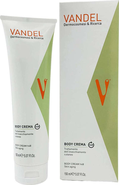 Vandel Body Crema h48 crema corpo idratazione controllata per 48 ore crema idratante corpo a rilascio controllato 150 ml Bellezza/Cura della pelle/Corpo/Idratanti/Creme per il corpo Vandel Dermocosmesi e Ricerca - Bologna, Commerciovirtuoso.it