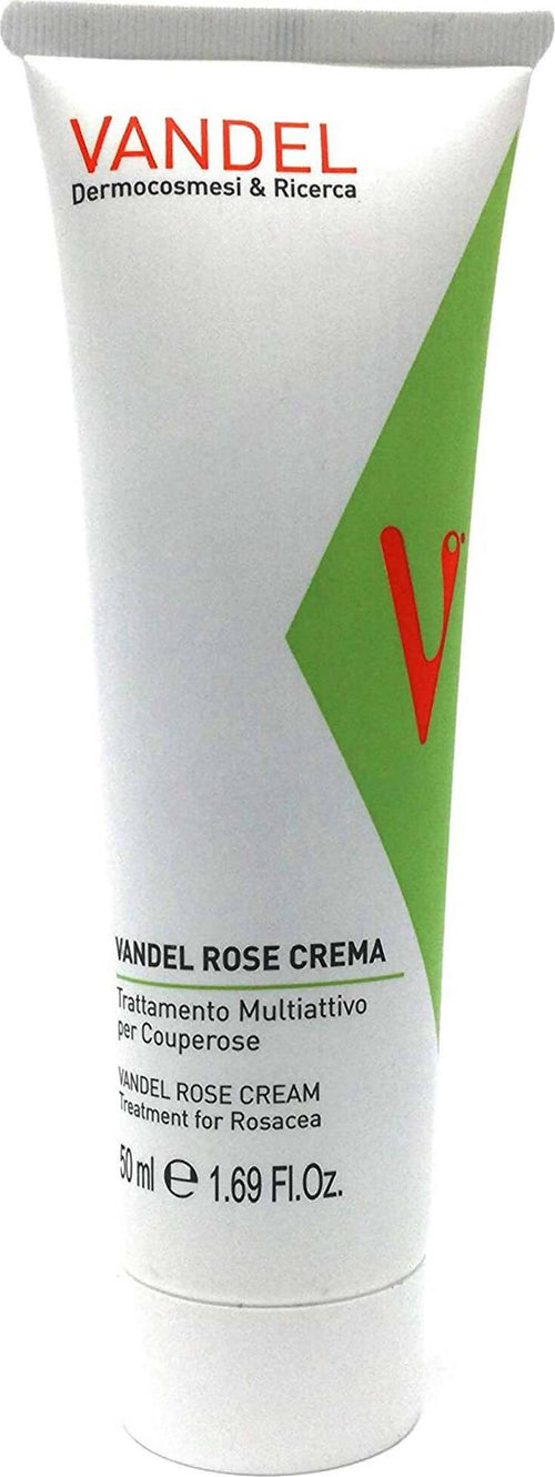 VANDEL ROSE Crema viso Couperose Trattamento Professionale Arrossamenti cutanei 50ml Crema viso Vandel Dermocosmesi e Ricerca - Bologna, Commerciovirtuoso.it