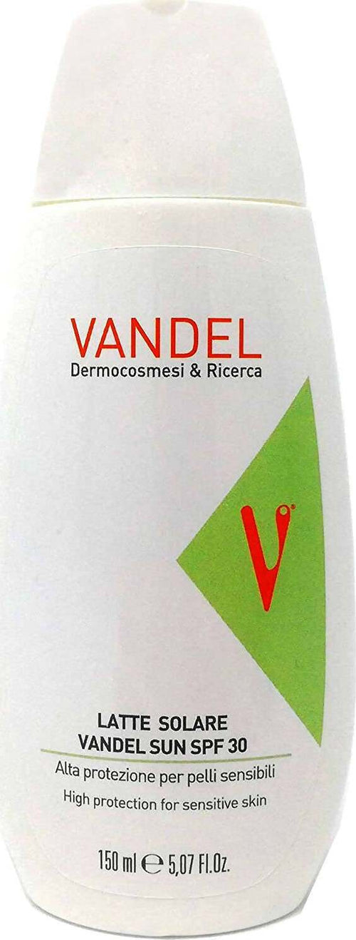 Vandel Sun protezione solare per pelli sensibili fotoprotettivo professionale protezione solare vitiligine fattore protezione 30 SPF30 SALUTE E BELLEZZA, protezione cutanea dalle radiazioni solari Vandel Dermocosmesi e Ricerca - Bologna, Commerciovirtuoso.it