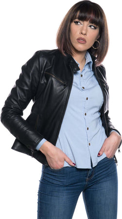 Vanessa---Giacca-Donna-Nera-in-vera-pelle