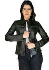 Vanessa---Giacca-Donna-Verde-in-vera-pelle