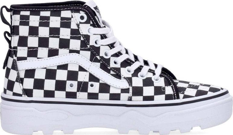 VANS-Scarpa-Alta-Donna-Sentry-Sk8-hi-Wc-Checkerboard-da-donna