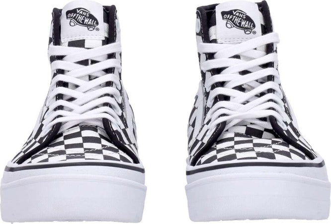 VANS-Scarpa-Alta-Donna-Sentry-Sk8-hi-Wc-Checkerboard-da-donna