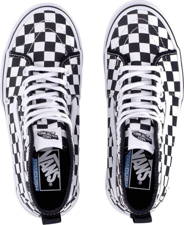 VANS-Scarpa-Alta-Donna-Sentry-Sk8-hi-Wc-Checkerboard-da-donna