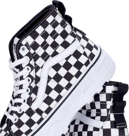 VANS-Scarpa-Alta-Donna-Sentry-Sk8-hi-Wc-Checkerboard-da-donna