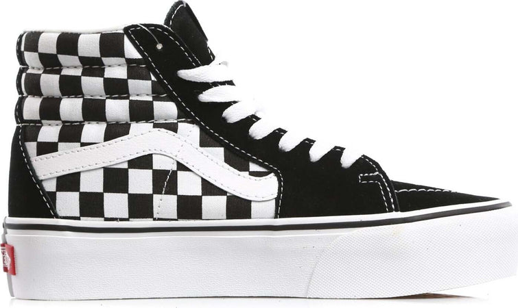 VANS-Scarpa-Alta-Donna-Sk8-hi-Platform-2-Checkerboard/true-White-da-donna