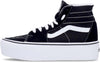 VANS-Scarpa-Alta-Donna-Sk8-hi-Tapered-Stackform-Black/true-White-da-donna