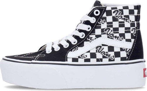 VANS-Scarpa-Alta-Donna-Sk8-hi-Tapered-Stackform-Black/true-White-da-donna