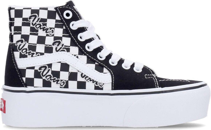 VANS-Scarpa-Alta-Donna-Sk8-hi-Tapered-Stackform-Black/true-White-da-donna