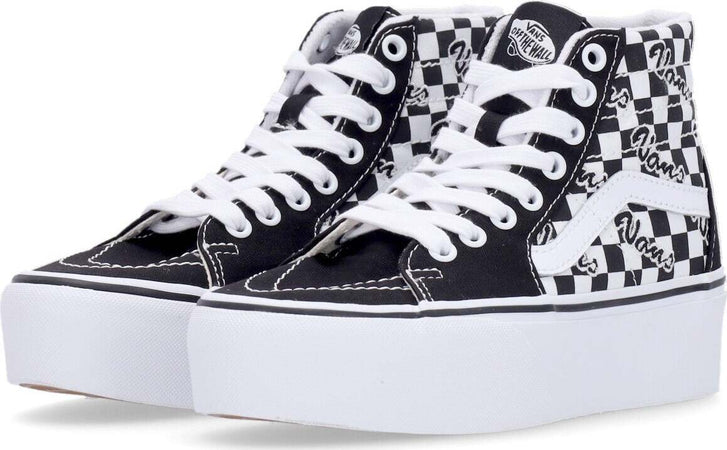 VANS-Scarpa-Alta-Donna-Sk8-hi-Tapered-Stackform-Black/true-White-da-donna