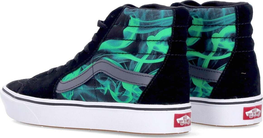 VANS-Scarpa-Alta-Uomo-Comfycush-Sk8-hi-After-Dark-Black/green-da-uomo