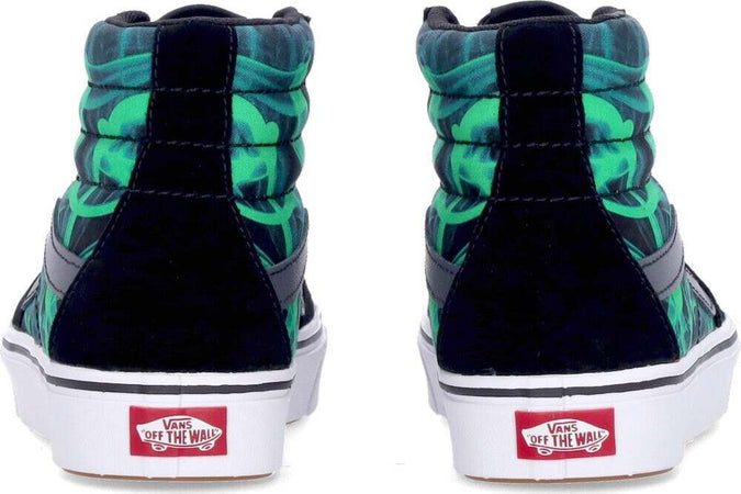 VANS-Scarpa-Alta-Uomo-Comfycush-Sk8-hi-After-Dark-Black/green-da-uomo