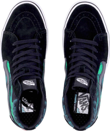 VANS-Scarpa-Alta-Uomo-Comfycush-Sk8-hi-After-Dark-Black/green-da-uomo