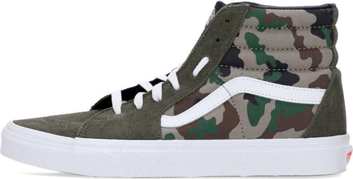 VANS-Scarpa-Alta-Uomo-Sk8-hi-Camo-Olive/white-da-uomo