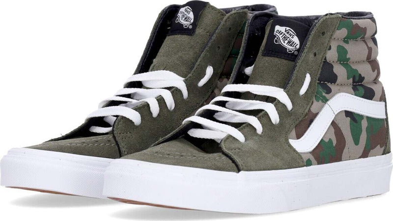 VANS-Scarpa-Alta-Uomo-Sk8-hi-Camo-Olive/white-da-uomo