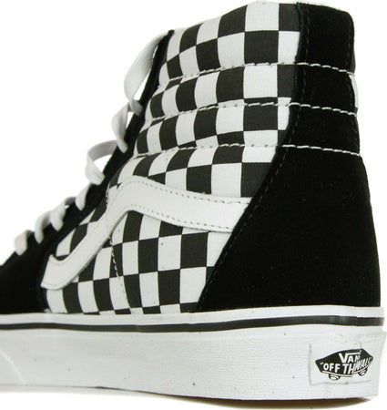 VANS-Scarpa-Alta-Uomo-Sk8-hi-(checkerboard)-Black/true-White-da-uomo
