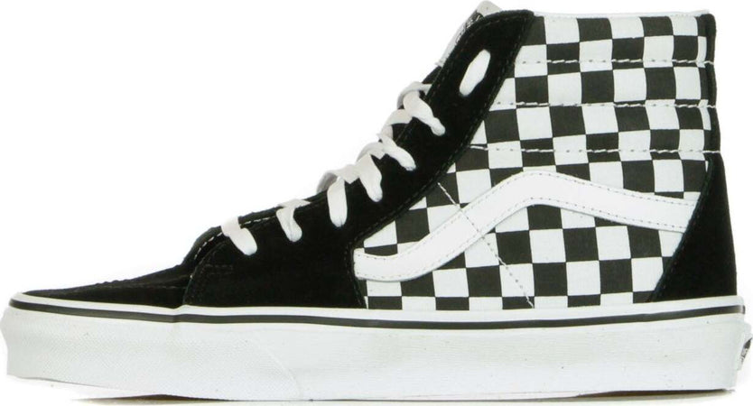 VANS-Scarpa-Alta-Uomo-Sk8-hi-(checkerboard)-Black/true-White-da-uomo