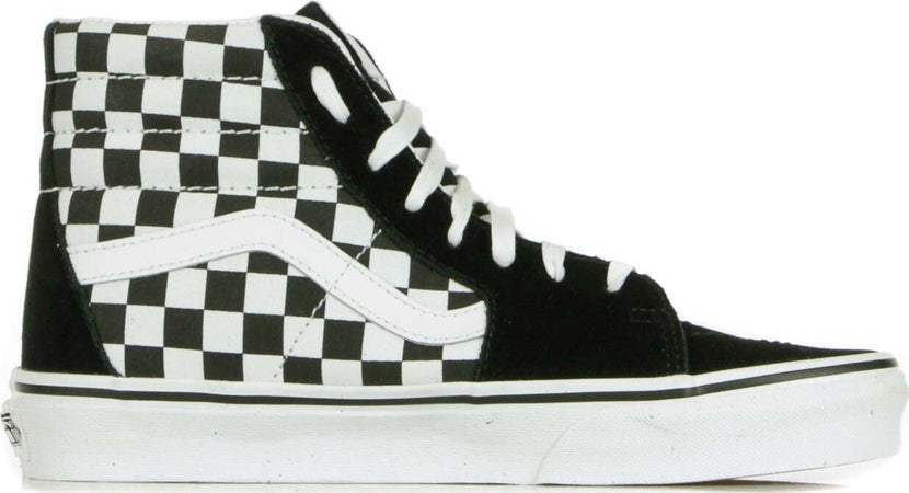 VANS-Scarpa-Alta-Uomo-Sk8-hi-(checkerboard)-Black/true-White-da-uomo