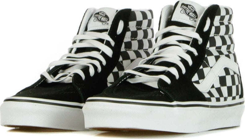 VANS-Scarpa-Alta-Uomo-Sk8-hi-(checkerboard)-Black/true-White-da-uomo