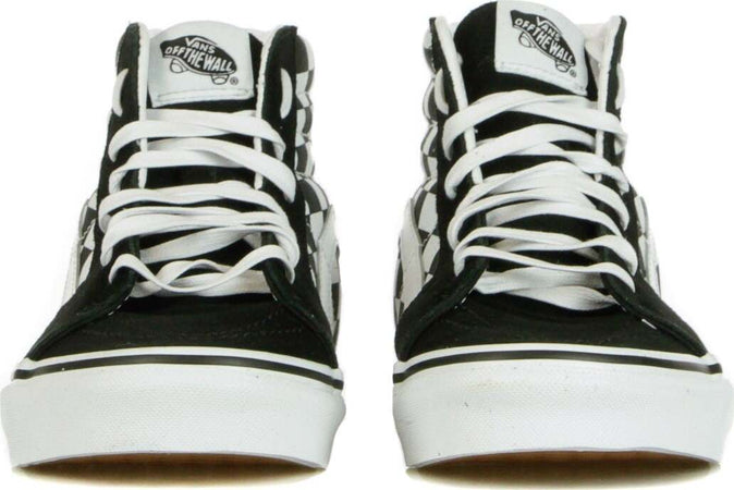 VANS-Scarpa-Alta-Uomo-Sk8-hi-(checkerboard)-Black/true-White-da-uomo