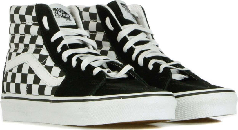 VANS-Scarpa-Alta-Uomo-Sk8-hi-(checkerboard)-Black/true-White-da-uomo