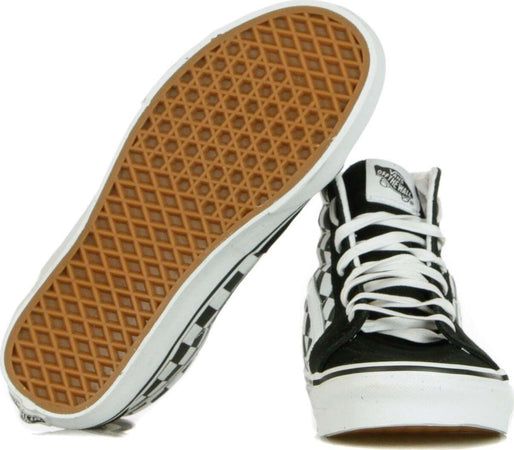 VANS-Scarpa-Alta-Uomo-Sk8-hi-(checkerboard)-Black/true-White-da-uomo