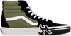 VANS-Scarpa-Alta-Uomo-Sk8-hi-Flame-Loden-Green-da-uomo