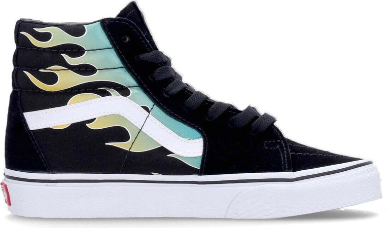 VANS-Scarpa-Alta-Uomo-Sk8-hi-Glow-Flame/black/white-da-uomo
