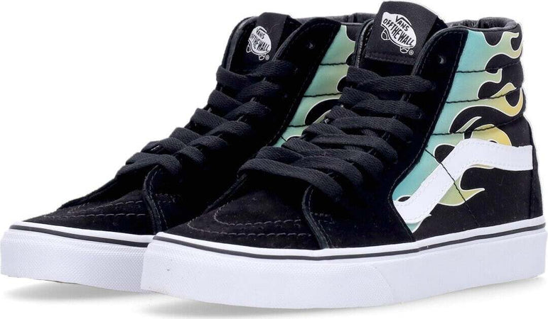 VANS-Scarpa-Alta-Uomo-Sk8-hi-Glow-Flame/black/white-da-uomo