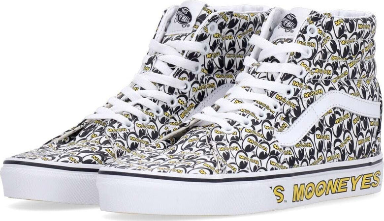 VANS-Scarpa-Alta-Uomo-Sk8-hi-(mooneyes)-True-White/yellow-da-uomo