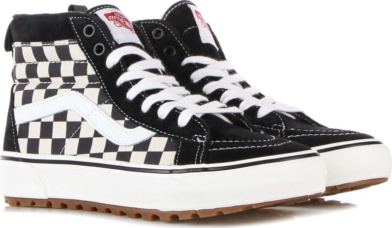 VANS-Scarpa-Alta-Uomo-Sk8-hi-Mte-1-Black/white/checkerboard-da-uomo