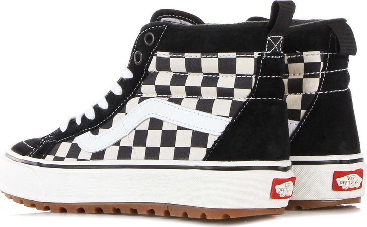 VANS-Scarpa-Alta-Uomo-Sk8-hi-Mte-1-Black/white/checkerboard-da-uomo