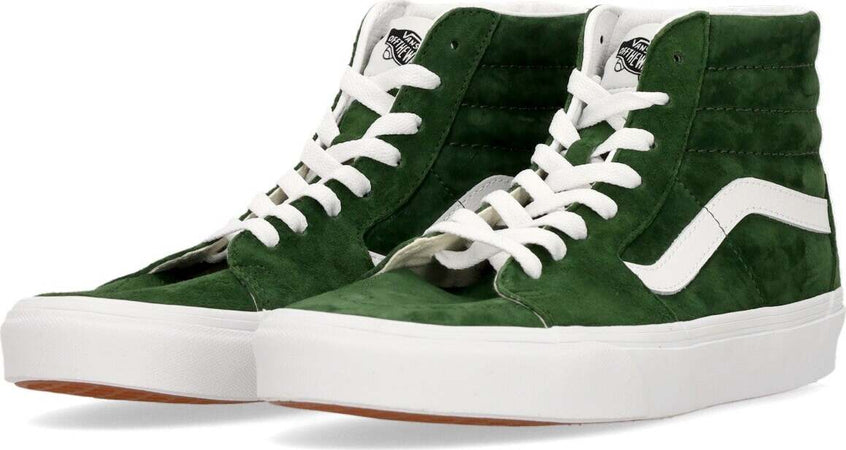 VANS-Scarpa-Alta-Uomo-Sk8-hi-Pig-Suede-Douglas-Fir-da-uomo