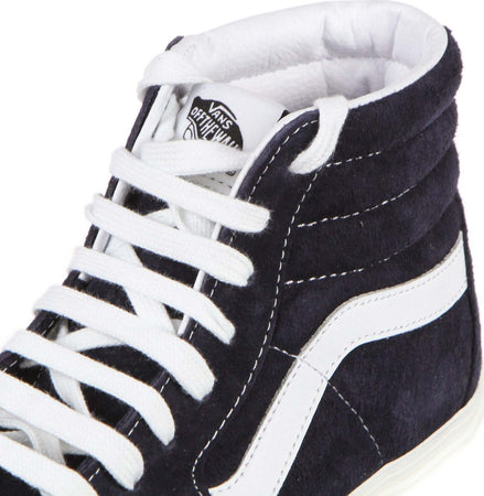 VANS-Scarpa-Alta-Uomo-Sk8-hi-(pig-Suede)-Mid-Blue/white-da-uomo