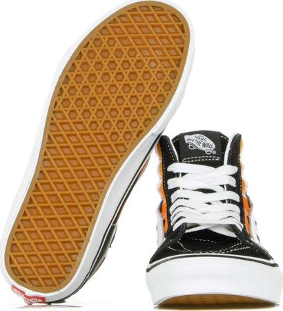 VANS-Scarpa-Alta-Uomo-Sk8-hi-Reissue-(flame)-Black/black/true-White-da-uomo