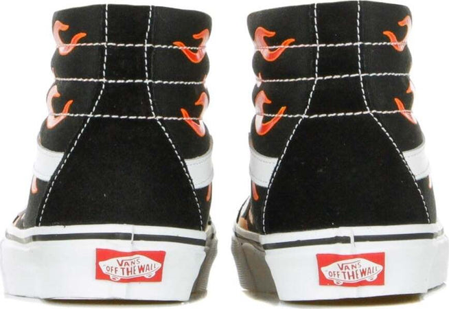 VANS-Scarpa-Alta-Uomo-Sk8-hi-Reissue-(flame)-Black/black/true-White-da-uomo