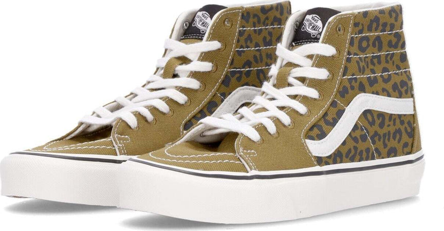 VANS-Scarpa-Alta-Uomo-Sk8-hi-Tapered-Army-Leopard-da-uomo