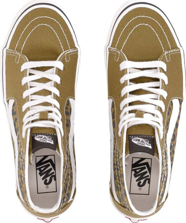 VANS-Scarpa-Alta-Uomo-Sk8-hi-Tapered-Army-Leopard-da-uomo