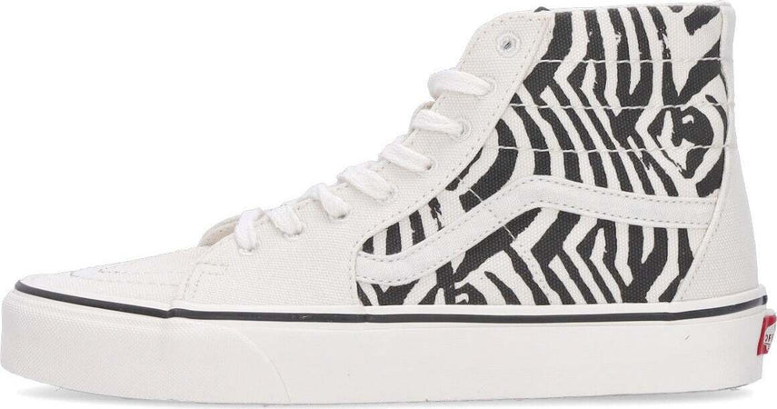 VANS-Scarpa-Alta-Uomo-Sk8-hi-Tapered-Zebra-da-uomo