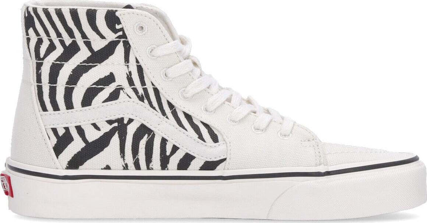 VANS-Scarpa-Alta-Uomo-Sk8-hi-Tapered-Zebra-da-uomo