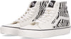 VANS-Scarpa-Alta-Uomo-Sk8-hi-Tapered-Zebra-da-uomo