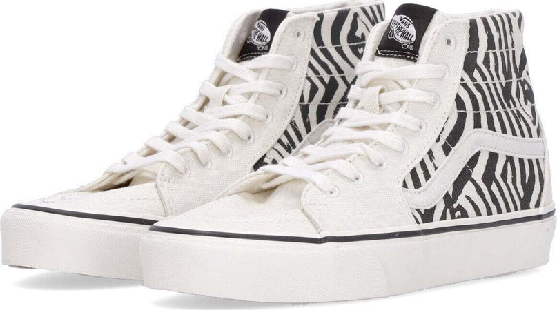VANS-Scarpa-Alta-Uomo-Sk8-hi-Tapered-Zebra-da-uomo