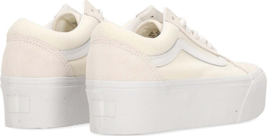 VANS-Scarpa-Bassa-Donna-Old-Skool-Stackform-Marshmallow-da-donna