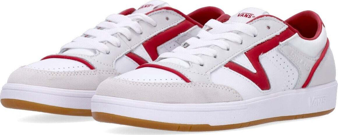 VANS-Scarpa-Bassa-Uomo-Lowland-Comfycush-Jmp-R-Court-Red/white-da-uomo
