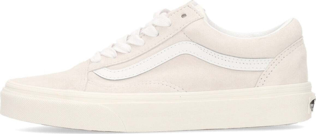 VANS-Scarpa-Bassa-Uomo-Old-Skool-Pig-Suede-Blanc-De-Blanc-da-uomo
