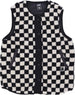 VANS-Smanicato-Donna-W-Mason-Reversible-Vest-Black-Checkerboard-da-donna