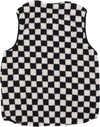 VANS-Smanicato-Donna-W-Mason-Reversible-Vest-Black-Checkerboard-da-donna