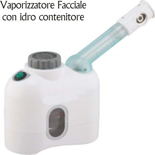 VAPORIZZATORE FACCIALE PORTATILE PULIZA VISO ESTETICA CON IDROCONTENITORE 400W Bellezza/Cura della pelle/Viso/Idratanti/Spray e nebulizzatori Trade Shop italia - Napoli, Commerciovirtuoso.it