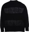 VAQUERA-Giant-maglione-ampio-in-nero-da-donna